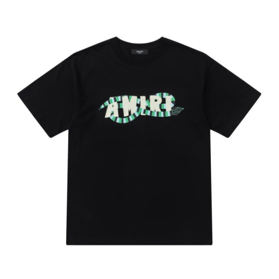 AMIRI Snake Wrap Logo T-Shirt